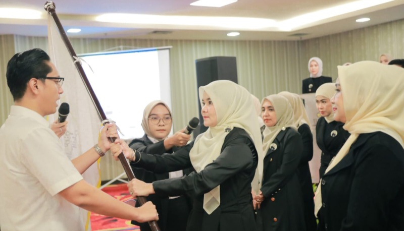 Relawan Calon Walikota Medan Rico-Zaki Sah-Rizki Dikukuhkan