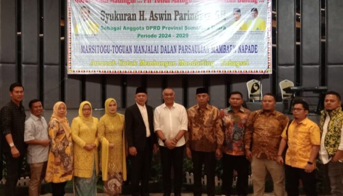 H Aswin Parinduri SH Ingin Berikan Kontribusi Maksimal Di Tabagsel