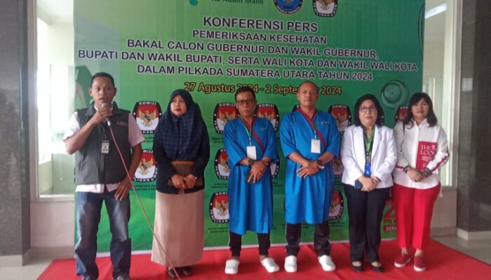 Masinton-Mahmud Jalani Tes Kesehatan Di RSUP H Adam Malik