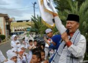 Santri RA Al Marwa Peragaan Manasik Haji Di Asrama Haji Medan