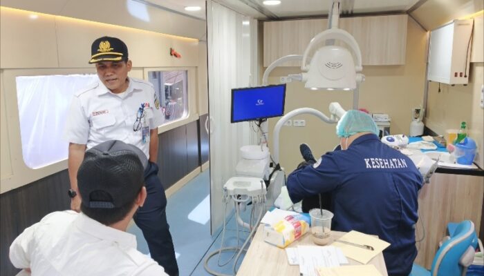 Divre I Sumut Berikan Layanan Kesehatan Gratis Dengan Rail Clinic