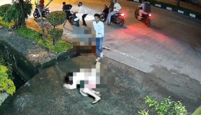 Viral Di Medsos, Sepasang Kekasih Nyaris Dibacok Begal