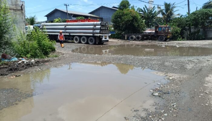 Jl. Pulau Sumatera Ujung KIM I Memprihatinkan