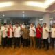 ACARA deklarasi tim pemenangan yang berlangsung di rumah relawan BERANI kawasan Jalan Pemuda Medan, Minggu (22/9/2024).Waspada/ist
