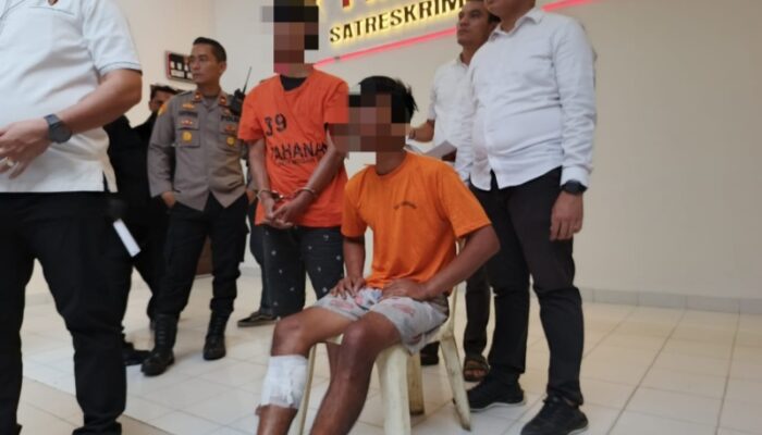 Polisi Tembak Pelaku Begal Pasangan Kekasih Di Jl. Cemara