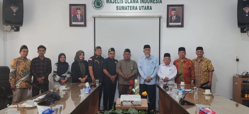 Terima Audiensi PW GPII Sumut, Maratua Sebut MUI Wadah Besar Seluruh Umat Islam