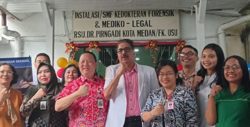 Tingkatkan Layanan, RSUD Dr. Pirngadi Resmikan Poliklinik Forensik Klinis Dan Medicolegal