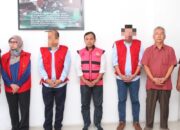 Kejatisu Tahan 5 Tersangka Dugaan Korupsi Di PT AP II Bandara Kualanamu