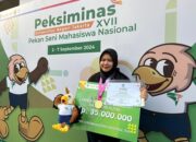 Mahasiswa UMSU Juara I Pekan Seni Mahasiswa Nasional 2024