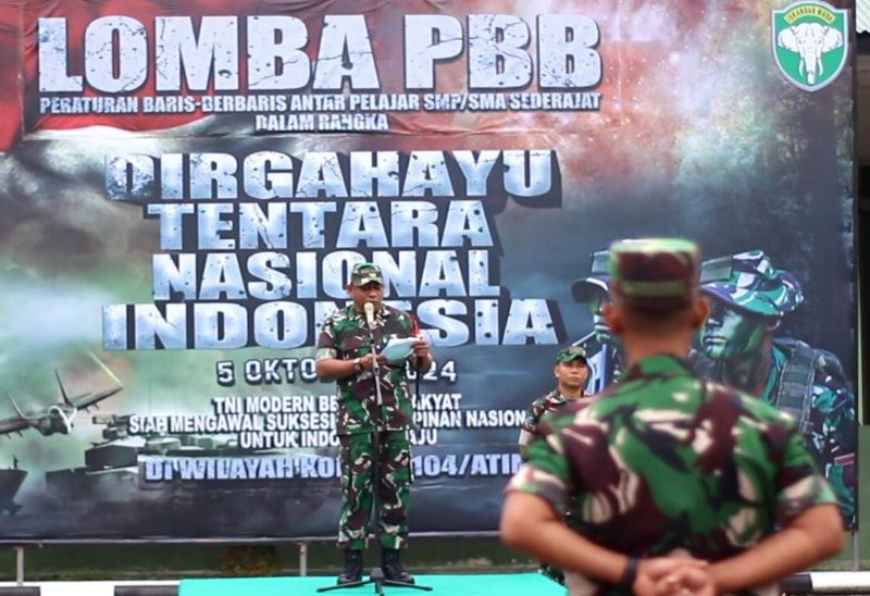 Meriahkah HUT TNI, Kodim 0104/Aceh Timur Gelar Lomba PBB Pelajar Meriahkah HUT TNI, Kodim 0104/Aceh Timur Gelar Lomba PBB Pelajar