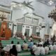 Suasana uji kemampuan baca Al-Qur'an bagi Cagub dan cawagub Aceh di Masjid Raya Baiturrahman, Banda Aceh, Rabu (4/9). (Waspada/Zafrullah)