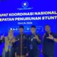 Pj Wali Kota Langsa Dr (C) Syaridin, SPd, MPd, yang didampingi oleh Kepala Dinas DP3A DALDUK & KB, Amrawati SKM., MKM, Kepala Bappeda Kota Langsa Muhammad Darfian dan Kadinkes kota Langsa, dr. Muhammad Yusuf Akbar saat mengikuti rakornas dan menerima insentif fiskal daerah sebesar Rp17.480.018.000 dari Kementerian Keuangan Republik Indonesia, di Hotel Grand Sahid Jaya, Jakarta, Rabu (4/9).Waspada/Ist