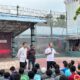 JALANNYA arahan, dialog dan penguatan kepada seluruh WBP di lapangan Lapas Kelas IIA Labuhanruku Kanwil Kemenkumham Sumut. Waspada/Ist