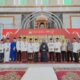 Lima pasangan bakal calon (Bacalon) Wali Kota dan Wakil Wali Kota Langsa, ikuti uji mampu baca Al Qur'an, di Masjid Raya Darul Fallah Kota Langsa, Kamis (5/9). Waspada/Rapian