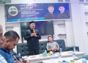 Konsolidasi Bersama Partai Pengusung Untuk JOZ di coffe Jeep Lueng Baro Kecamatan Suka Makmue Nagan Raya,Kamis ( 5/9).(Waspada/Muji Burrahman)