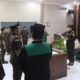 KAJARI Langkat pimpinan Sertijab Kacabjari Langkat di P. Brandan. Waspada/Ist