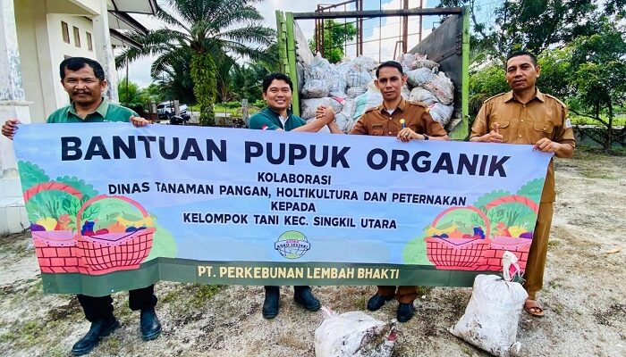 Dongkrak Produktivitas Pertanian, PT PLB Manfaatkan Limbah Bantu Pupuk Petani