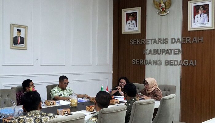 Pemkab Sergai-BPJS Ketenagakerjaan Bahas Peningkatan Universal Coverage Bagi Pekerja Rentan