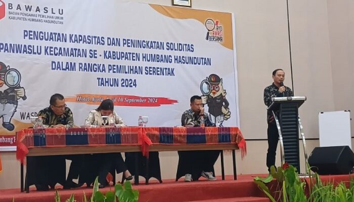 Bawaslu Humbahas Gelar Penguatan Kapasitas Dan Peningkatan Soliditas