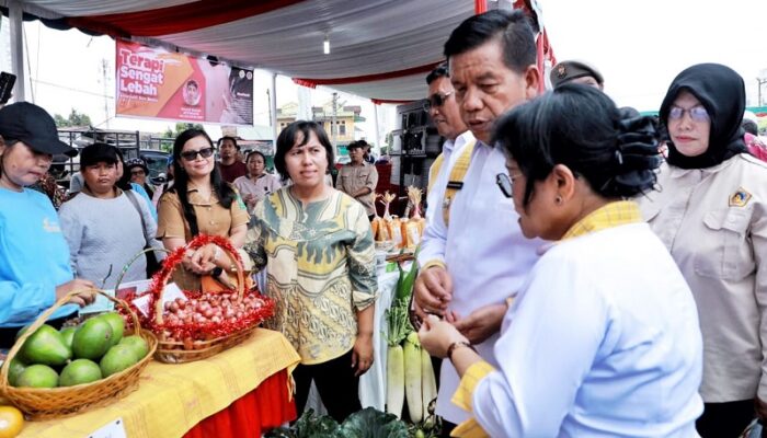 Pemkab Simalungun Gelar Pasar Tani Dan Bazar Pangan Panen Petani 2024