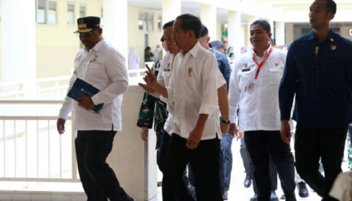 Presiden Jokowi Tinjau RSUDZA
