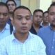 Ps Kasi Humas Polres Sergai, Ipda SH Nauli Siregar saat menjelaskan perkembangan kasus penembakan yang menewaskan seorang pelajar di Perbaungan. Waspada/ist