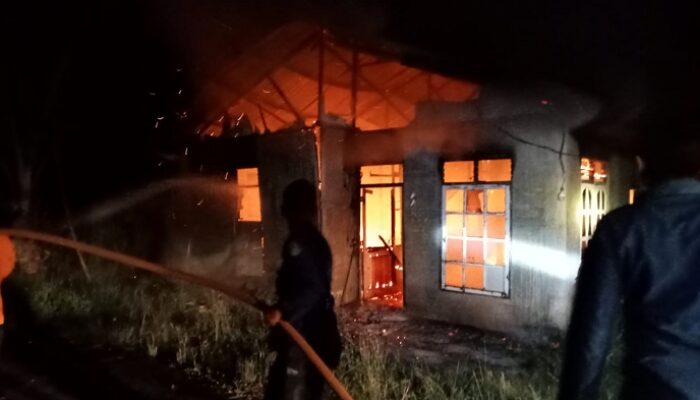 Satu Rumah Warga Gampong Kappa Terbakar