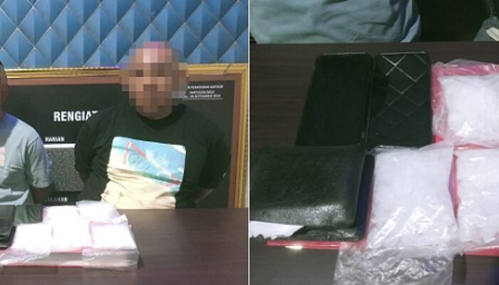 Diduga Pengedar Sabu Polres Aceh Barat Amankan Dua Warga Bireuen