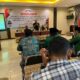Ketua Bawaslu Kab. Labusel, Ependi Pasaribu, SE, MAP saat membuka sosialisasi tata cara pelaporan dan mekanisme penanganan pelanggaran pada Pilgubsu dan Pilkada Kab. Labusel tahun 2024 di Ballroom Hotel Grand Suma Kotapinang, Selasa (10/92024). Waspada/Deni Daulay