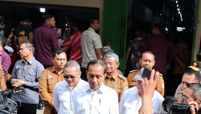 Presiden Jokowi Kunjungi Pasar Tradisional Deli Mas Lubukpakam