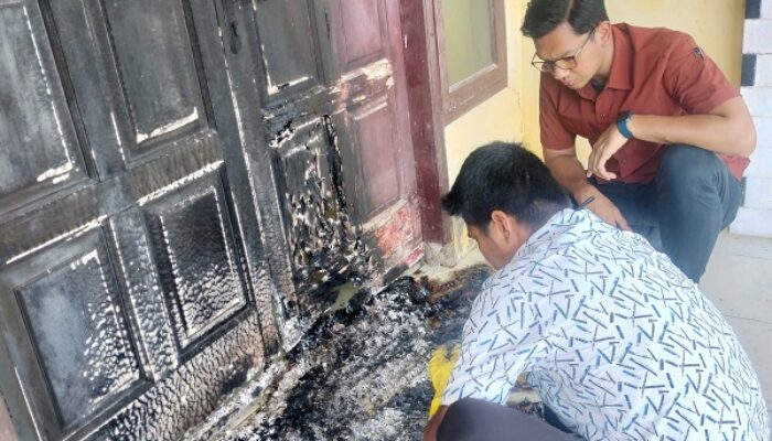 Kantor Camat Dibakar OTK, Polisi Dalami Motif