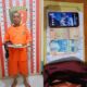 AH, 50, warga Sosorgadong Kabupaten Tapanuli Tengah (Tapteng) ditahan Polsek Barus karena kasus judi online. Waspada/ist