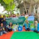 Dosen Universitas Samudra Program studi Agroteknologi dan Teknik Sipil saat melakukan rangkaian kegiatan pengabdian kepada masyarakat kepada Kelompok Tani Maju Jaya di Desa Seunebok Punti, Kabupaten Aceh Tamiang, Kamis 12/9). Waspada/dede