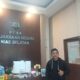 Ketua BPD Desa Tumari, Meiman Laia saat menyampaikan laporan pengaduan di Kejari Nias Selatan terkait dugaan penyelewengan Dana Desa oleh oknum Kades mencapai ratusan juta rupiah. Waspada/Ist.
