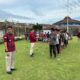 Kalapas Kelas IIA Pematangsiantar, Sukarno Ali turut mengawasi proses pemindahan WBP ke Lapas Narkotika Dan Lapas Pemuda Langkat, Kamis (12/9).(Waspada/ist).