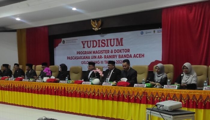 Pascasarjana UIN Ar-Raniry Yudisium 155 Sarjana S2 Dan S3