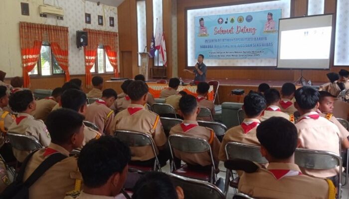 Kwarcab Pramuka Aceh Tamiang Gelar Sosialisasi Bahaya Narkoba