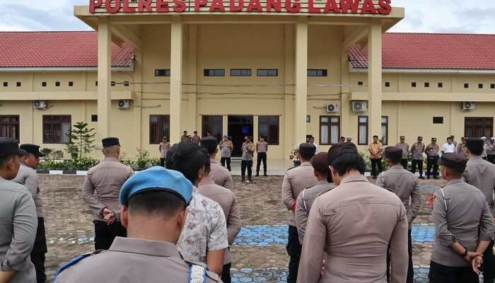 Polres Palas Gelar Simulasi Pengamanan Pilkada 2024