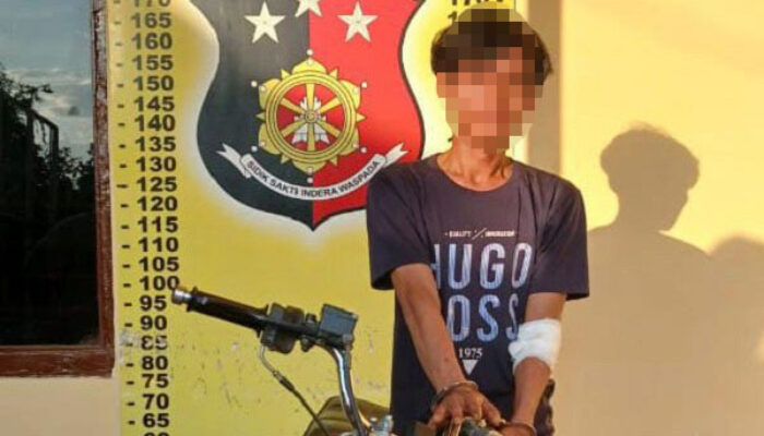 Polsek Perdagangan Ringkus Pria Diduga Pelaku Curanmor