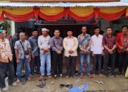 Pasangan AHI saat pengukuhan tim AHI di Simeulue Cut, Selasa (17/9). Waspada/Ist