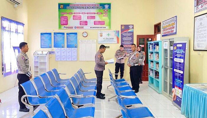 Mabes Polri Pantau Layanan Polres Aceh Timur