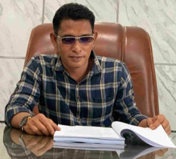 Wakil Ketua I DPRK Abdya Tgk Mustiari, saat berkunjung ke Dinas Kesehatan Abdya, Jumat (20/9).Waspada/Syafrizal