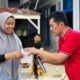 Program Engagement CAP BRIGADE MADANI Posko SenyuM Di BRI Unit Veteran Tanjungbalai. Waspada/ist