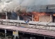Pajak Horas Siantar Terbakar