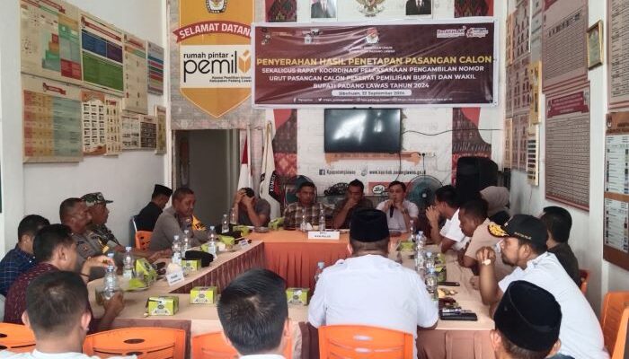 Pilkada Palas 2024, KPU Tetapkan Dua Paslon
