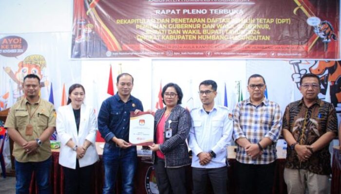 DPT Humbahas 141.232 Pemilih