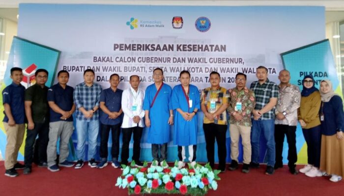 Bawaslu Awasi Pemeriksaan Kesehatan Balon Bupati Dan Wakil Bupati Tapsel