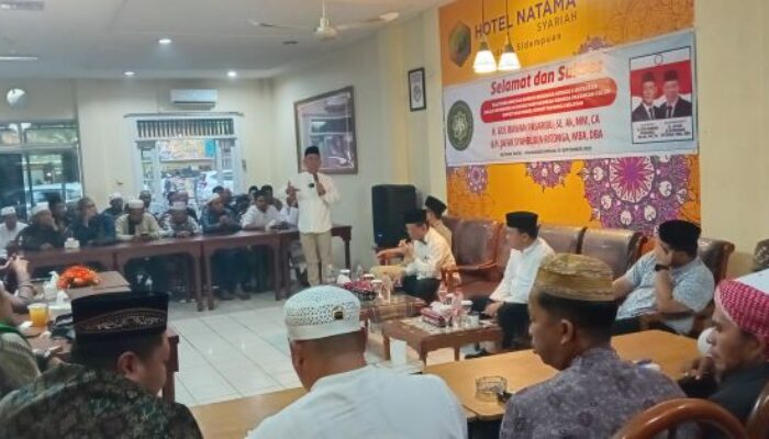 Paslon BAGUSI Silaturahmi Bersama Ulama Tapsel