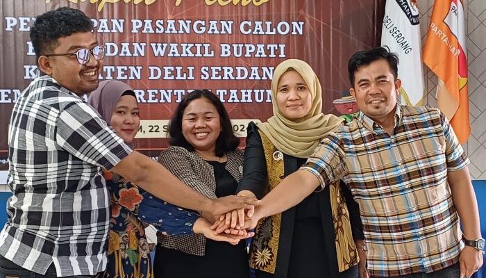 KPU Tetapkan 3 Paslon Pilkada Deliserdang, Nomor Urut Diundi Besok