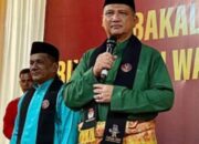 Calon Bupati dan Wakil Bupati Aceh Tamiang, Armia Fahmi - Ismail. (Waspada/Yusri).